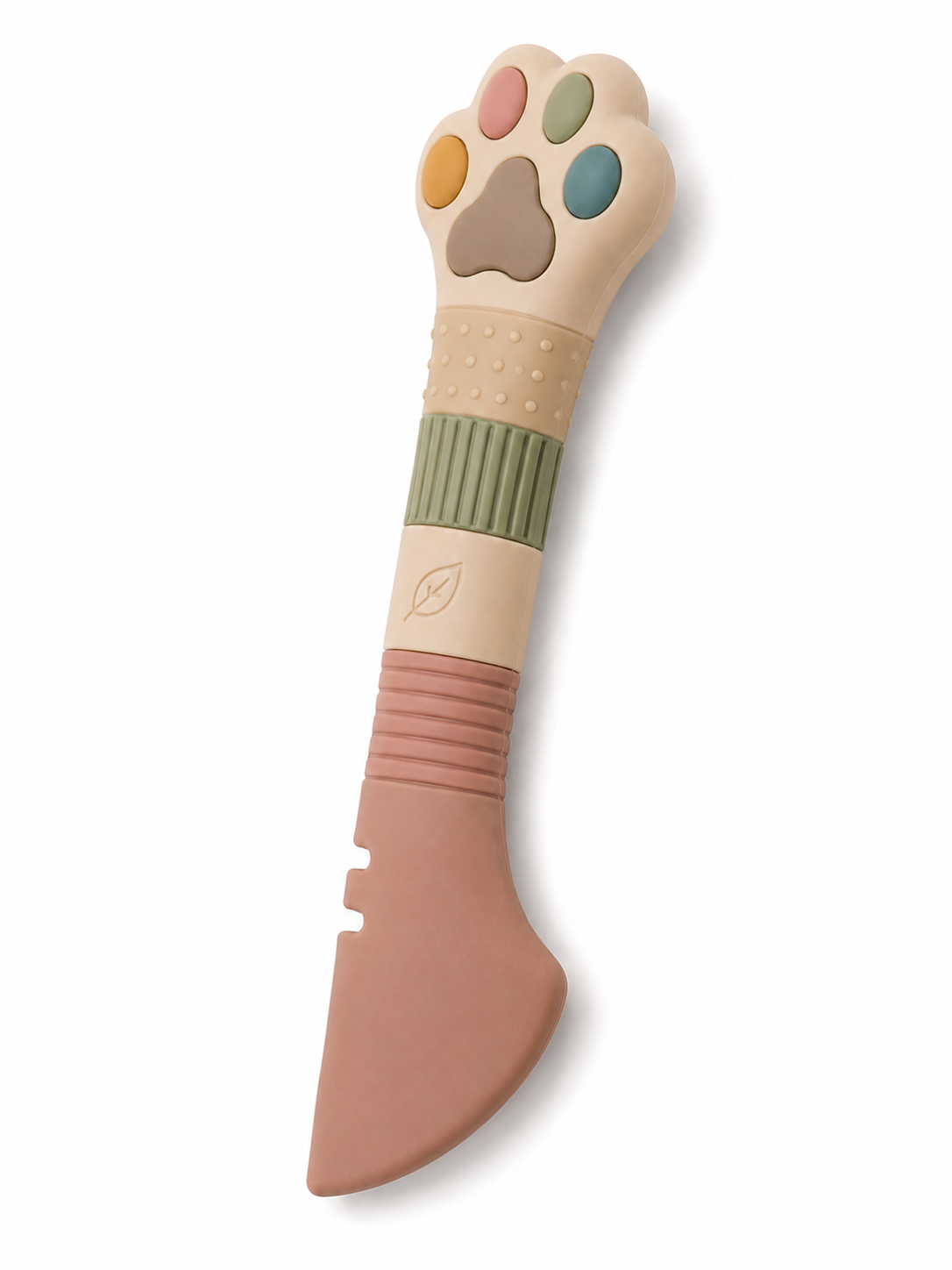 Paw-Shaped Pet Food Spoon, Scraper and Can-Opening Tool – Multicoloured